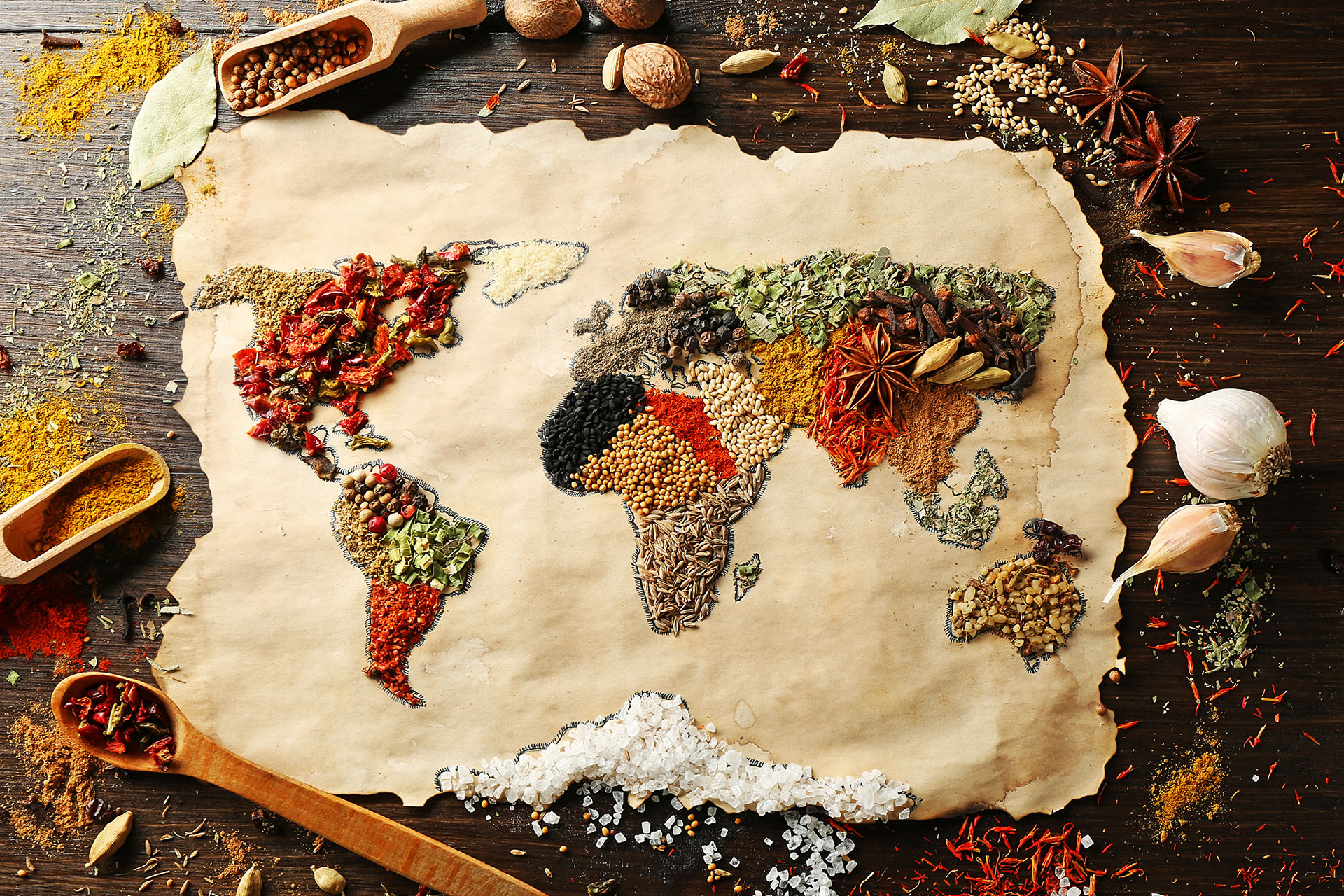 Spice World Map